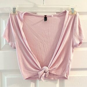 Light pink top by La Hearts Pacsun size small